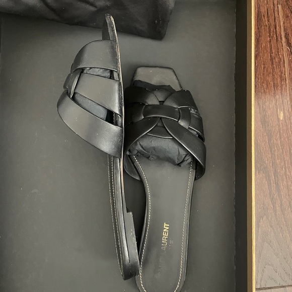 Saint Laurent Tribute Nu Pieds Slide - Picture 4 of 10